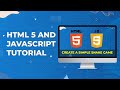 HTML 5 and Javascript tutorial - Create a simple snake game