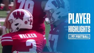 Tawee Walker Highlights vs. Alabama | Wisconsin Football | 09/14/2024