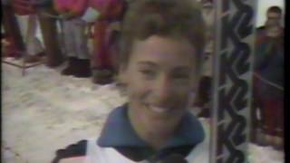 Sestriere,  Italy Women's World Cup Slalom December 8, 1985