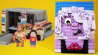 How to Build LEGO Steven Universe Amethyst | McFarlane Steven Universe Toys + Amethyst Portrait