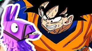 If Goku played Fortnite!!!!