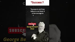Crucial Lessons from Failure: George Bernard Shaw Quotes #shorts #virl #george