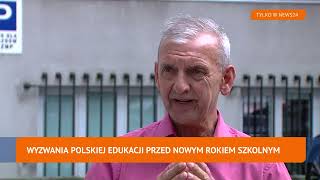 Prezes Związku Nauczycielstwa Polskiego Sławomir Broniarz w rozmowie z Adamem Byśkiem.