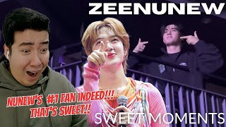 [REACTION] ZeeNuNew | ZEE being Number 1 Fans | Sweet Moments |  ZEE PRUK \u0026 NUNEW