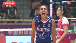 Highlight Tainara santos | Shanghai vs. Tianjin | China volleyball League 2024