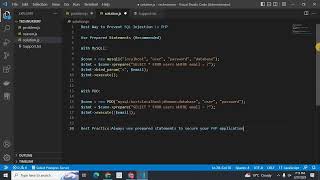 How to Prevent SQL Injection in PHP Using Prepared Statements