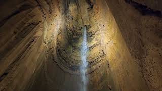 145 ft. Underground Waterfalls #rubyfalls