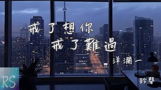 戒了想你戒了難過 - 洋瀾一 (鈴聲)【我戒了回憶戒了想你戒了難過 戒了所有對你的執著】(動態歌詞)