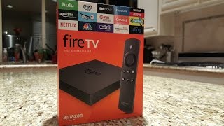 Amazon Fire TV 2015 2nd Generation - Unboxing and Overview (Alexa, 4K Video, SD Card)