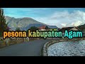 Kabupaten Agam 2020 (Drone View) perbandingan infrastruktur dan skyline