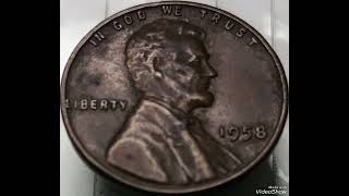 $1MILLION Sold 1958 Lincoln penny Mint Error Super rare That Sold for big Money!!