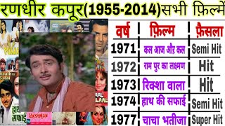 Randhir kapoor (1955-2014)all films|Randhir kapoor hit and flop films list|randhir kapoorfilmography