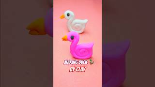 Full tutorial of making duck 🦆||#shorts #shortsfeed #clayart