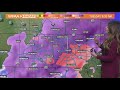 DFW Winter Storm: Thunder sleet traveling across North Texas