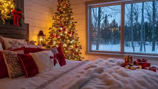 Soothing Christmas Ambience 🎄 Best Piano Instrumentals with Fireplace for Relaxation and Sleep