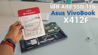 Asus Vivobook X412f Add Solid State Drive Transcend 1Tb.