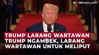 Waduh! Trump Larang Wartawan Buat Liputan karena Hal Ini | OneNews Update