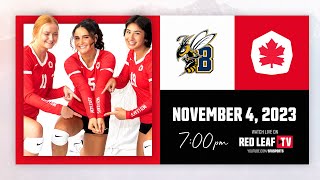 SFU Volleyball: Red Leafs vs MSU Billings - November 4, 2023