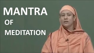 Vivekananda's Mantra of #Meditation | Pravrajika Divyanandaprana