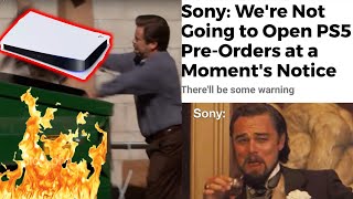 The Absolute Dumpster Fire that was the Sony PlayStation 5 Pre-Order Fiasco