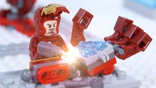 Lego Iron Man Mech Stop Motion | Billy Bricks | Dessins animés pour enfants | WildBrain en Francais