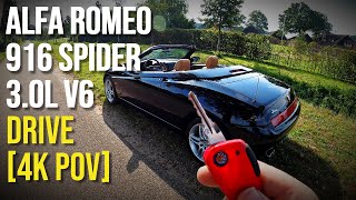 Alfa Romeo 916 Spider 3.0 V6 12v | Drive [4k POV]