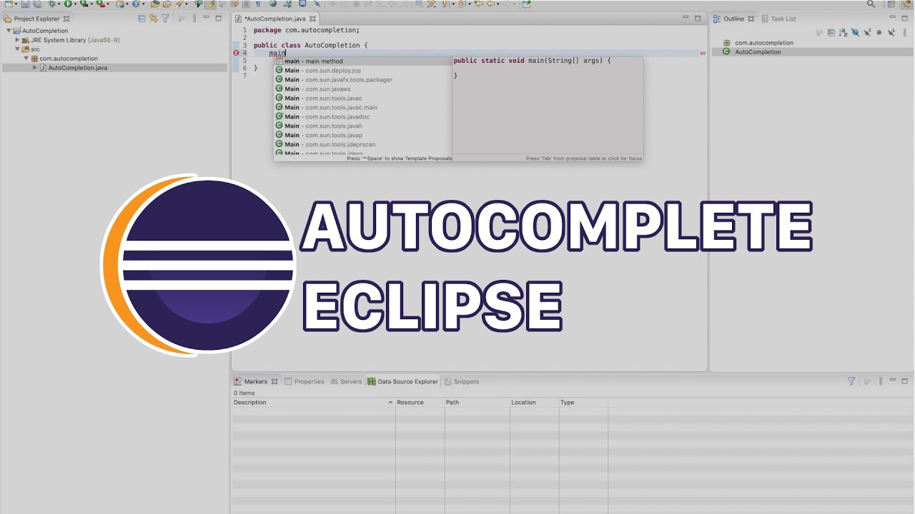 Autocomplete Eclipse Java? Quick Answer - Brandiscrafts.com