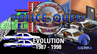 Evolution of Police Quest / SWAT (1987 - 1998) Sierra On-Line - PC / DOS, Windows, Mac, Amiga, Atari