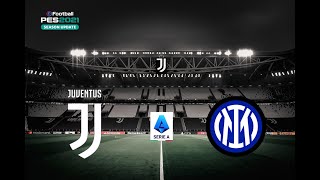 🔴 Juventus vs Inter Milan | Serie A 2022/23 | eFootball PES Realistic Simulation