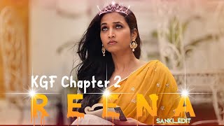 Reena Edit | Kgf chapter 2 Edit | Srinidhi ShettyStatus Edit | Kgf Queen - Reena Efx Status Edit