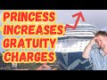 Princess Cruise Lines Just Increased The Daily Amount  You'll Pay For Gratuities!