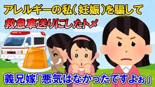 【2ch修羅場】トメが妊娠中の私を騙しメロン入りゼリーを食べさせ、私は病院へ運ばれた→トメ「そんなアレルギー聞いたことない！」義兄嫁「悪気はなかったんですよ～」→義兄嫁が妊娠後助けを…【ゆっくり解説】