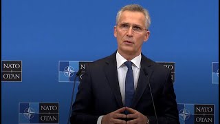 NATO Jens Stoltenberg: This is the most dangerous moment in European security for a generation!!!