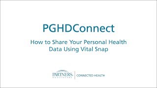 PGHD Connect Vital Snap