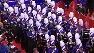 Middletown Marching Band performs at presidential parade