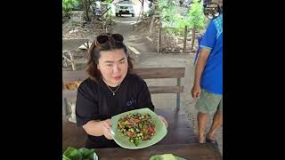 ร้านป้าเล็กริมน้ำ ร้านลับอาหารพื้นบ้านปลาแม่น้ำริมคลองเกาะเรียน อยุธยา