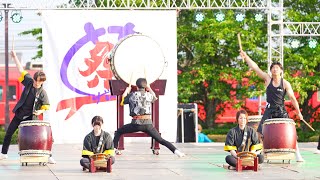 [4K] 創作和太鼓　龍鼓　犬山踊芸祭 2023 日曜日 (中央)