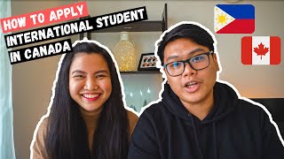 HOW TO APPLY AS INTERNATIONAL STUDENT IN CANADA | Filipino International Student Canada