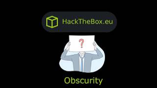 HackTheBox - Obscurity