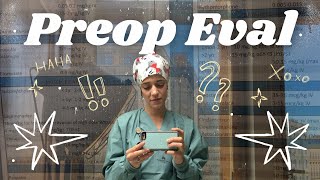 Anesthesia Preoperative Evaluation Example