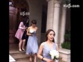 何洁赫子铭婚礼现场曝光 360度激情拥吻