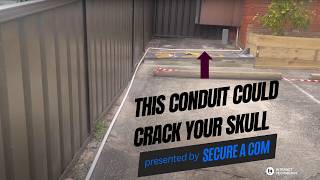 Shocking Lead In Cable Conduit Problem You Won't Believe!