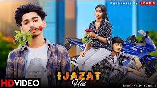 Ijazzat Hai | Ishq Bhi Tu Hai | Cute Romantic Love Story | Raj Barman | New Hindi Song 2022 | Love 5