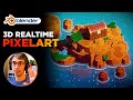 How To Create Pixel Art In Blender | Blender Tutorial