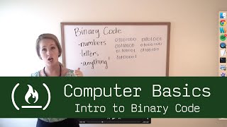 Computer Basics 3: Intro to Binary Code