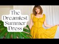 Sewing A Dreamy Summer Dress! Milkmaid Dress - Dream Frock Pattern Hack