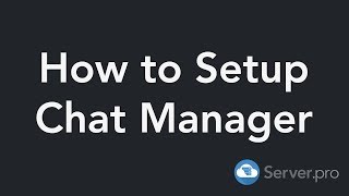 How to Setup ChatManager - Minecraft Java