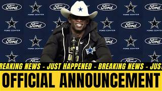 SIGNED! 😱 Deion Sanders Are The New COWBOYS HEAD COACH! ✅