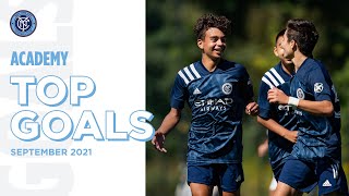 TOP GOALS September 2021 | NYCFC Boys Academy