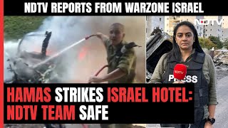 Israel-Hamas War | In Warzone Israel, NDTV Team's Hotel Hit By Rocket